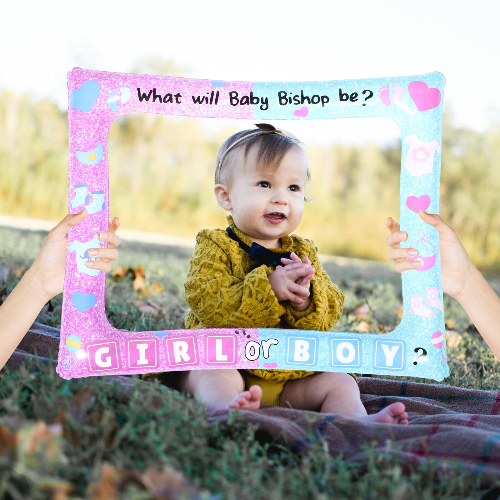 Baby Gender Reveal Photo Booth - огляд і ціна Photo Booth Frame