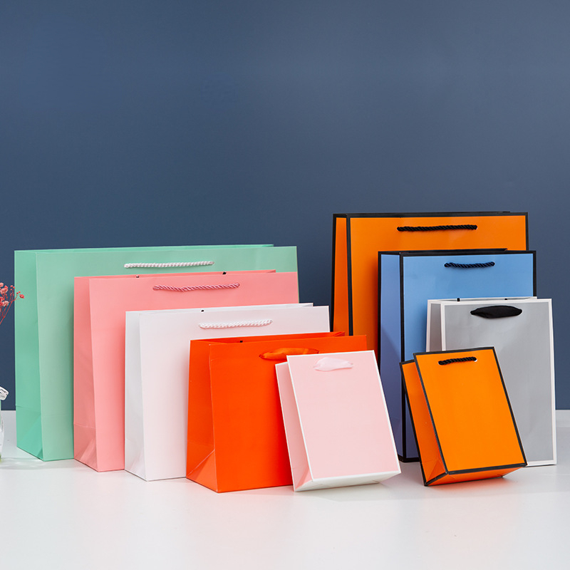 1pc/lot Solid Color Gift Carry - огляд і ціна Event Party Shop