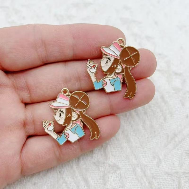 10pcs Cartoon Girl Drip Oil Al - огляд і ціна Event Party
