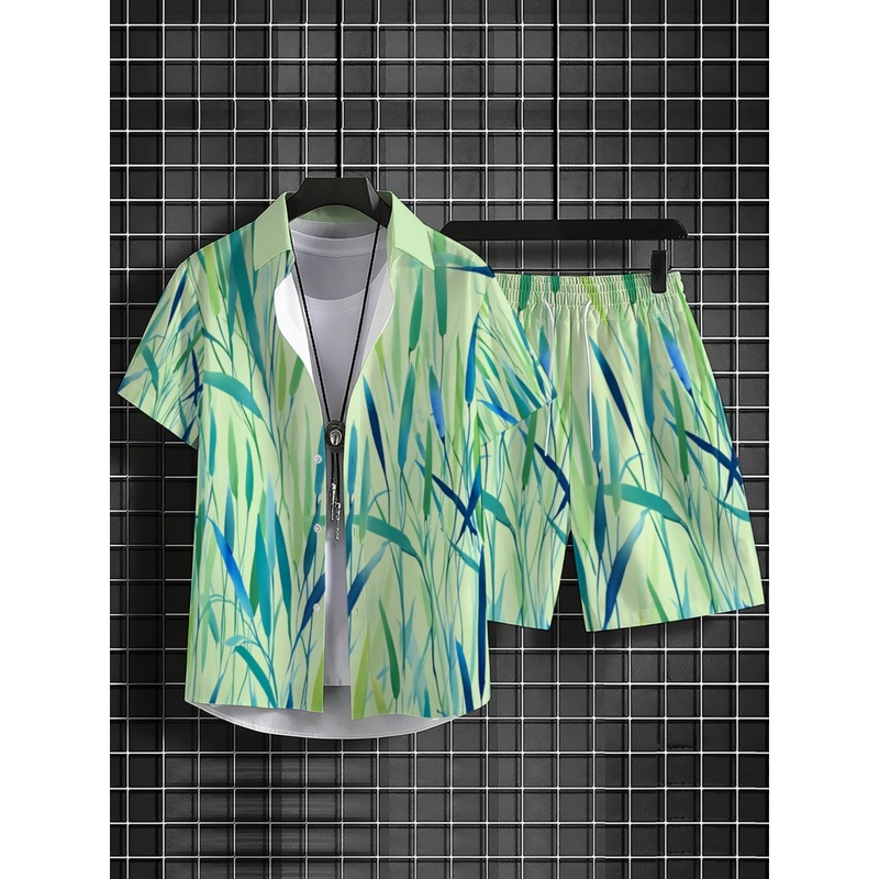 Summer Men's Tropical Print Sh - огляд і ціна Event & Party Supply