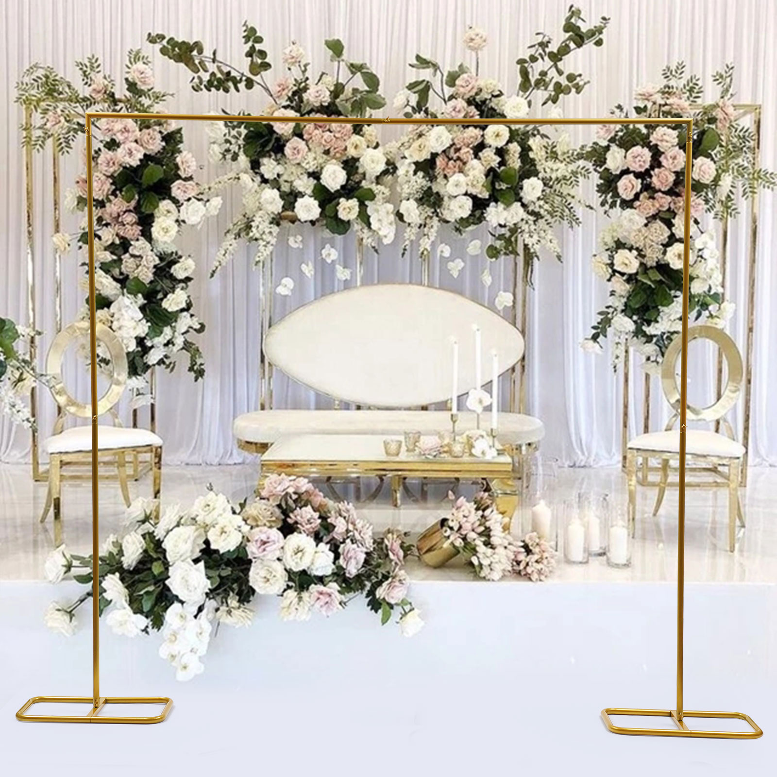 2.1x2m / 79x83inch Gold Weddin - огляд і ціна Balloon Arch Kit
