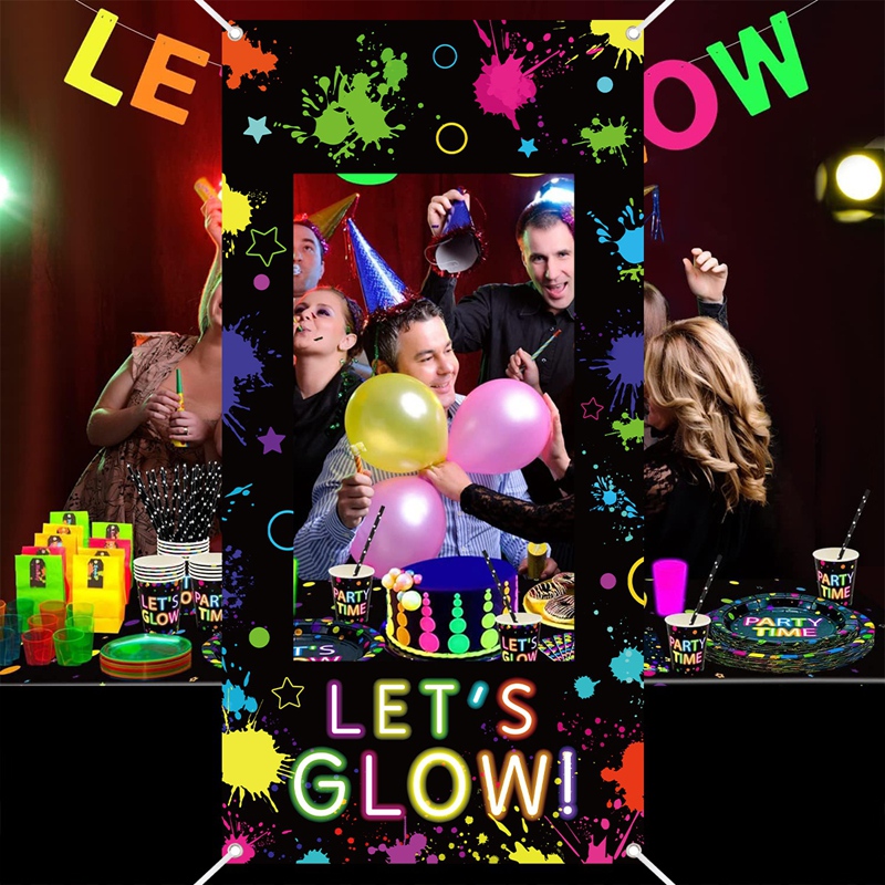 Let‘s Glow Photo Booth Frame N - огляд і ціна Let'S Party Event Supply