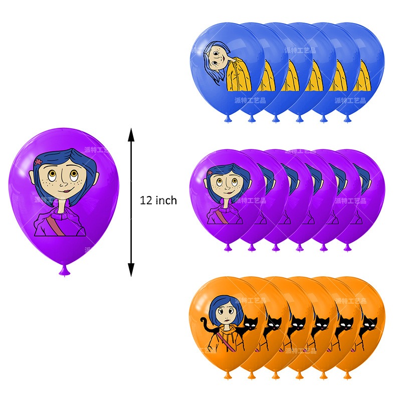 18pcs Hot Movies Coraline The  - огляд і ціна Event Supplies