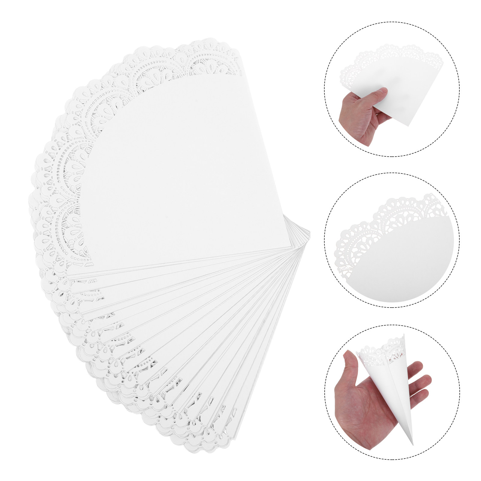 50pcs Wedding Confetti Cones H - огляд і ціна Papercraft Supply Confetti