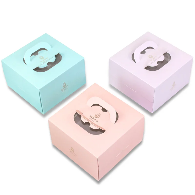 5pcs 8inch cake box with windo - огляд і ціна Party Event Supplier