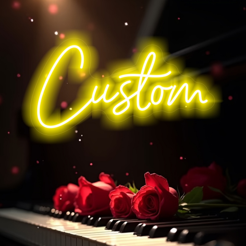 Custom neon sign, personalized - огляд і ціна Neon Sign Party