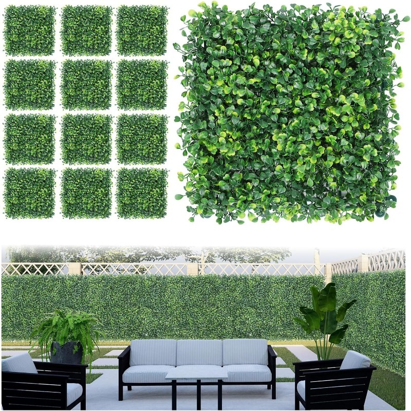 1/3/6Pcs Artificial Plants Gra - огляд і ціна Flower Wall Panel