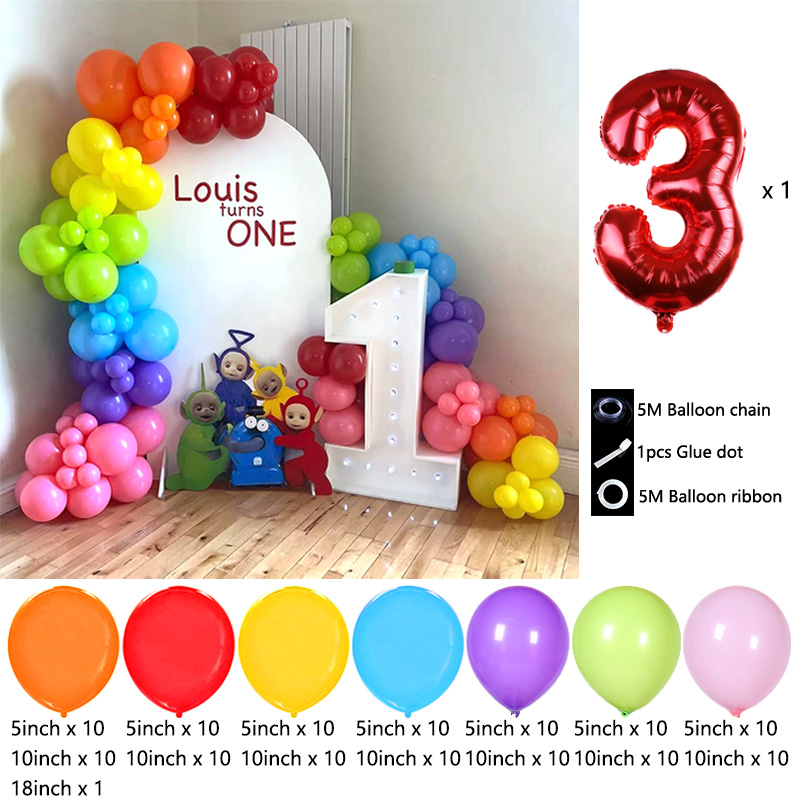 Teletubbies Themed Balloon Arc - огляд і ціна Balloon Arch Kit