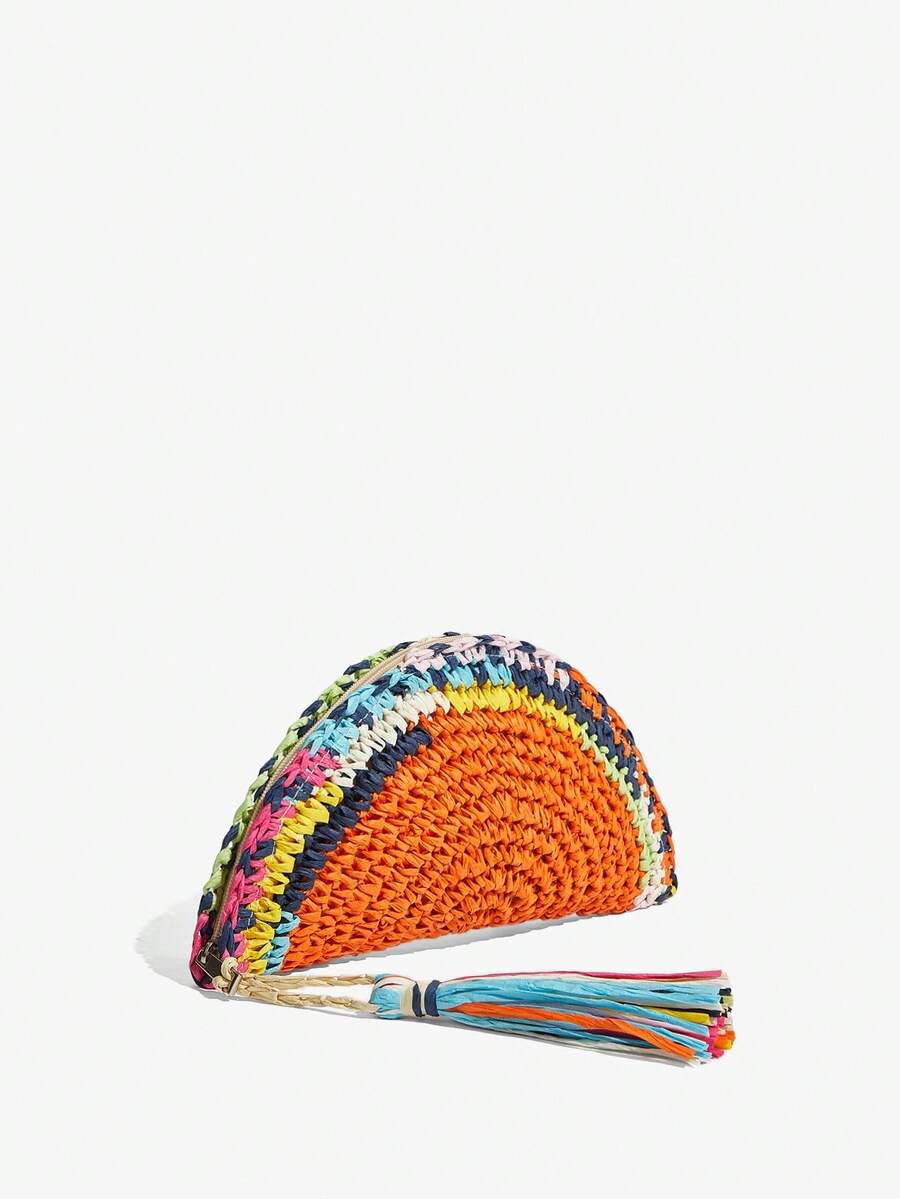 Ladies, Women Clutchs, Straw B - огляд і ціна Paper Straw Color