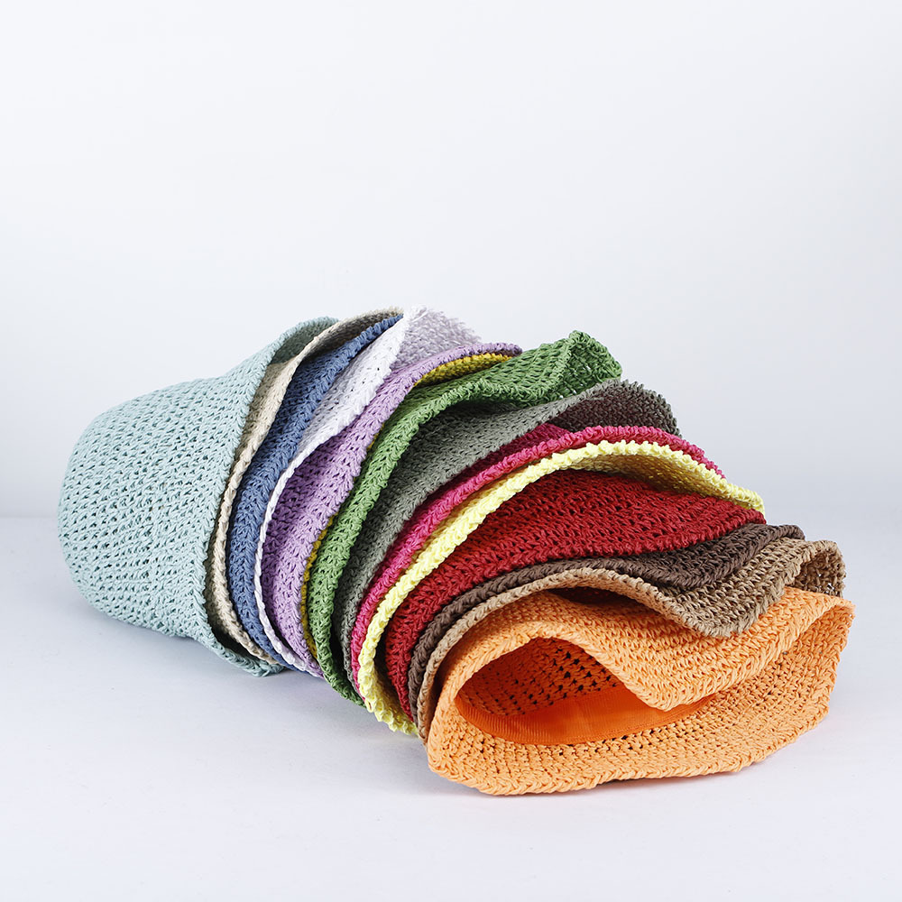 Womens Straw Sun Hat Woven Buc - огляд і ціна Paper Straw Color