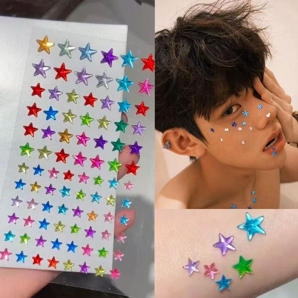 Self-Adhesive Face Rhinestones - огляд і ціна Event Party