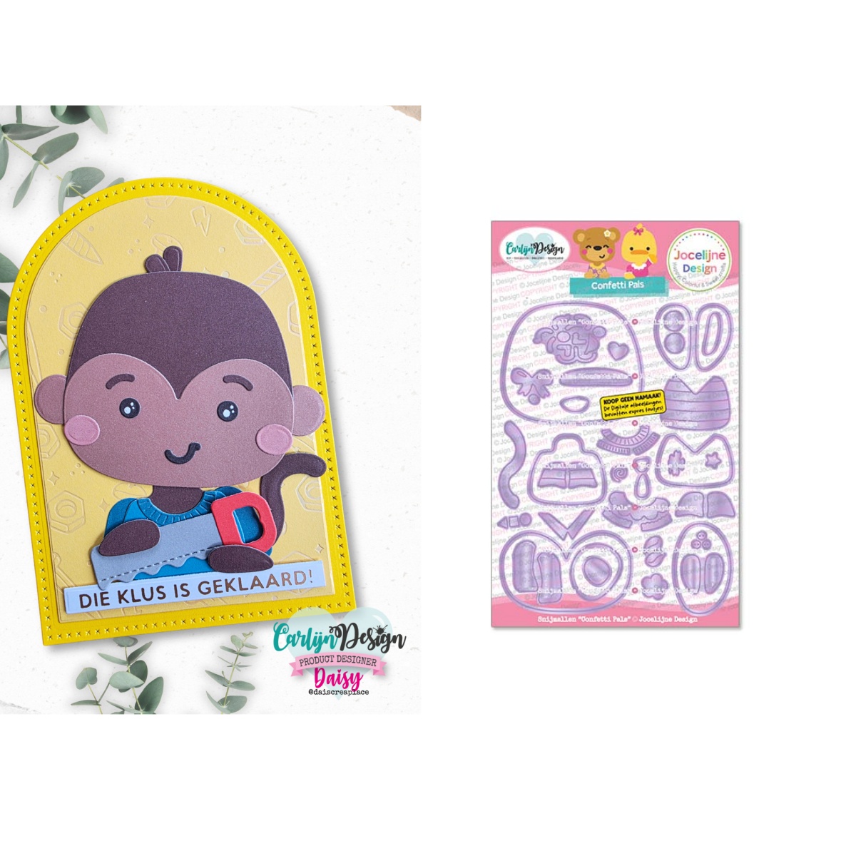 Confetti Pals Metal Cutting Di - огляд і ціна Papercraft Supply Confetti