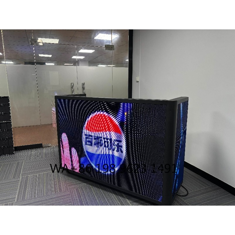 Portable DJ Booth Facade LED V - огляд і ціна Event Party Dj