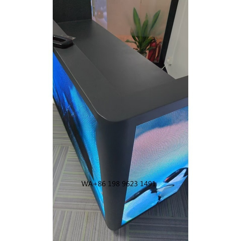 Portable DJ Booth Facade LED V - огляд і ціна Event Party Dj