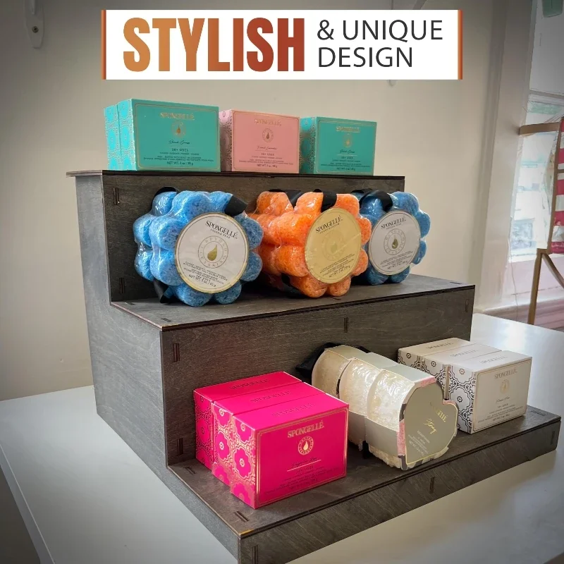 1Set Natural Wood Cupcake Stan - огляд і ціна Cupcake Stand Tier